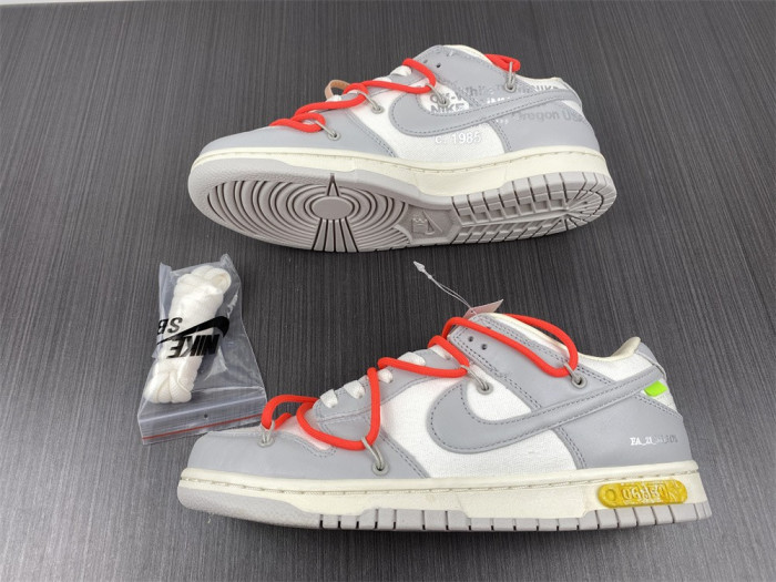 KICKWHO Off-White x Dunk Low 'Lot 06 of 50' DJ1602-110