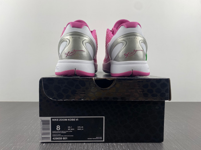 KICKWHO Nike Kobe 6 Kay Yow Think Pink 429659-601