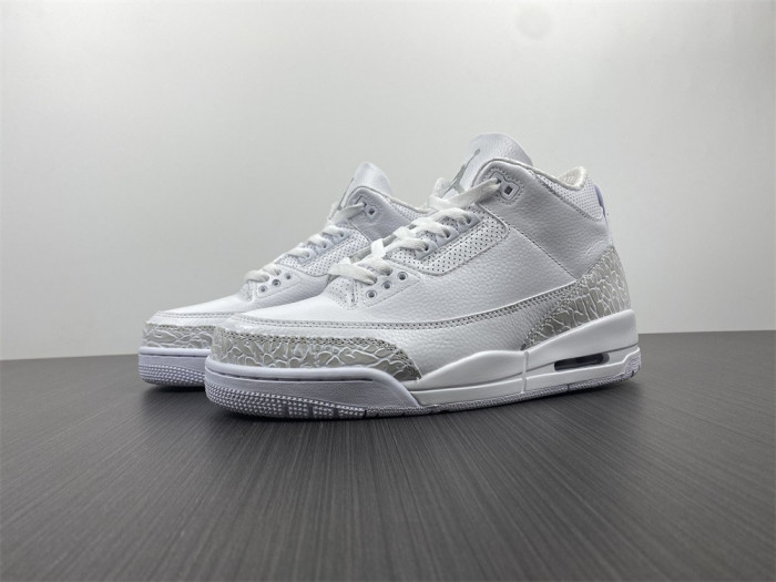 TB Air Jordan 3 Retro PS 'Triple White' 429487-111