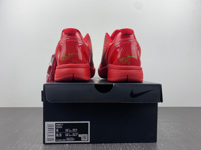 KICKWHO Nike Kobe 6 Protro Reverse Grinch FV4921-600