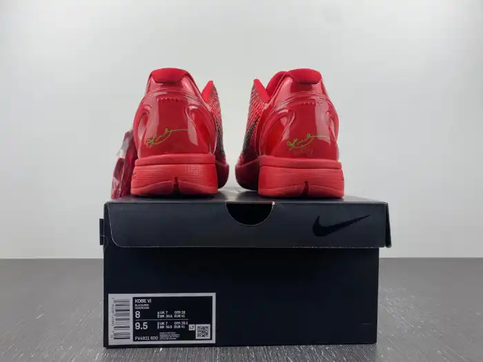 Reps LY Nike Kobe 6 Protro Reverse Grinch FV4921-600