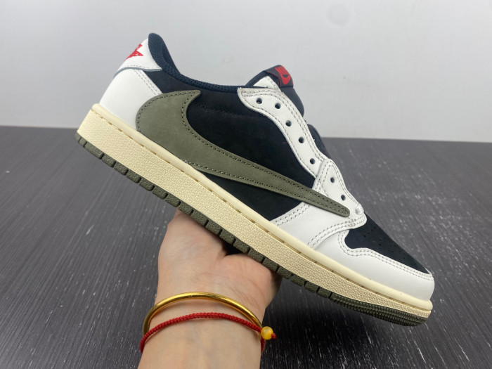 TB Travis Scott x Air Jordan 1 Low OG WMNS Olive DZ4137-106