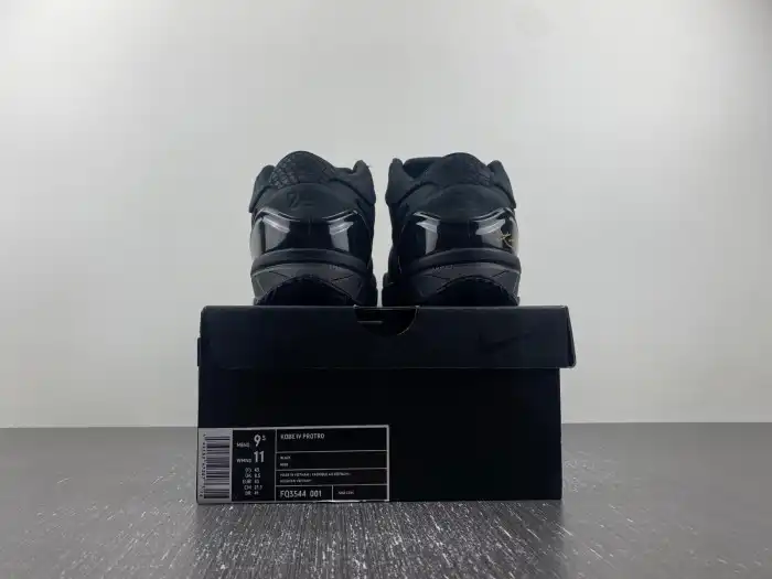 Rep LY Nike Kobe 4 Protro Black Mamba FQ3544-001