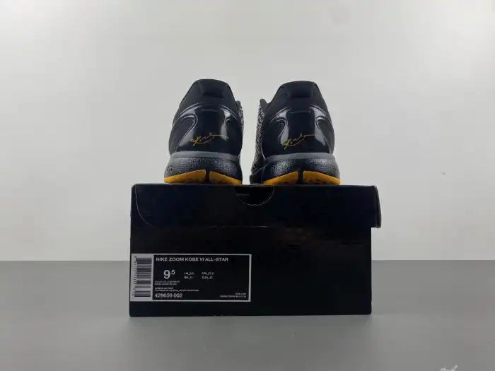 Rep LY Nike Kobe 6 Black Del Sol 429659-002