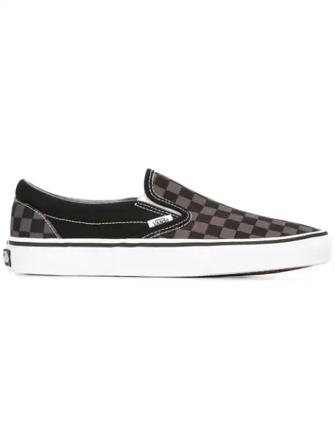 LY Vans checked slippers  