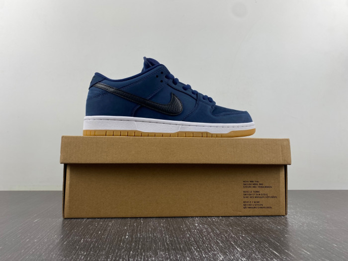 TB Nike SB Dunk Low Navy Black Gum CW7463-401