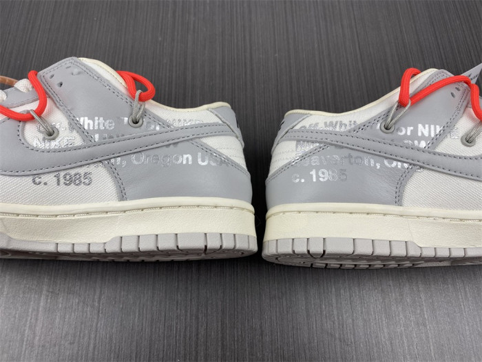 KICKWHO Off-White x Dunk Low 'Lot 06 of 50' DJ1602-110