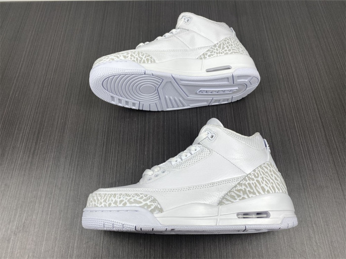 TB Air Jordan 3 Retro PS 'Triple White' 429487-111