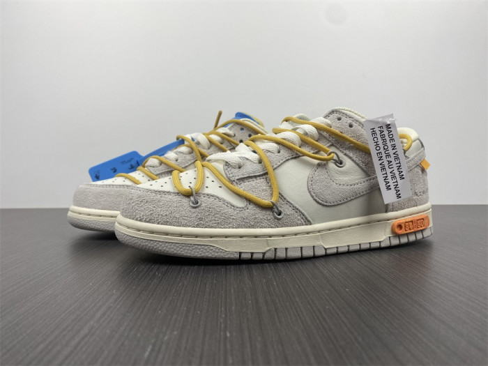 KICKWHO Nike Dunk Low Off-White Lot 34 DJ0950-102