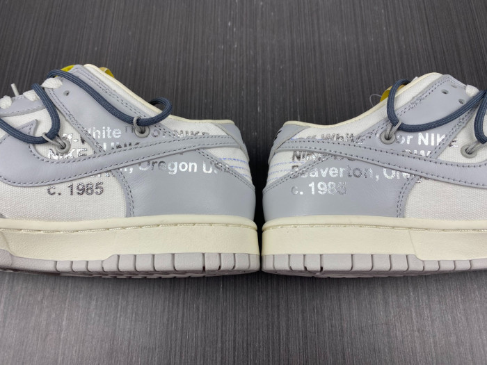 KICKWHO Nike Dunk Low Off-White Lot 41 DM1602-105