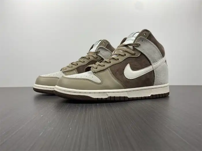 Bmlin Nike Dunk High Light Chocolate DH5348-100