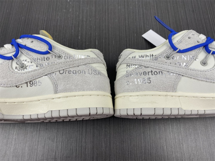 TB Nike Dunk Low Off-White Lot 32 DJ0950-104