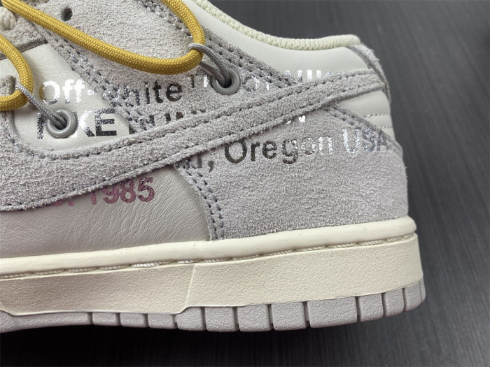 TB Nike Dunk Low Off-White Lot 34 DJ0950-102