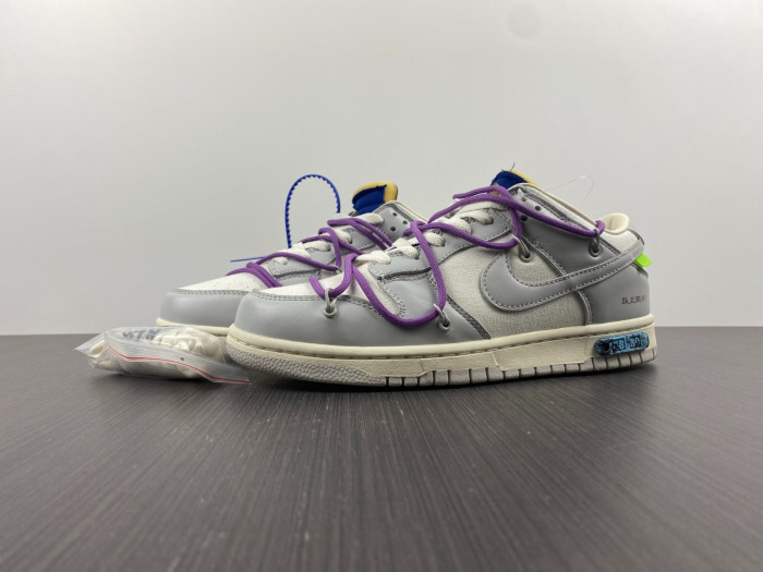 KICKWHO Nike Dunk Low Off-White Lot 48 DM1602-107