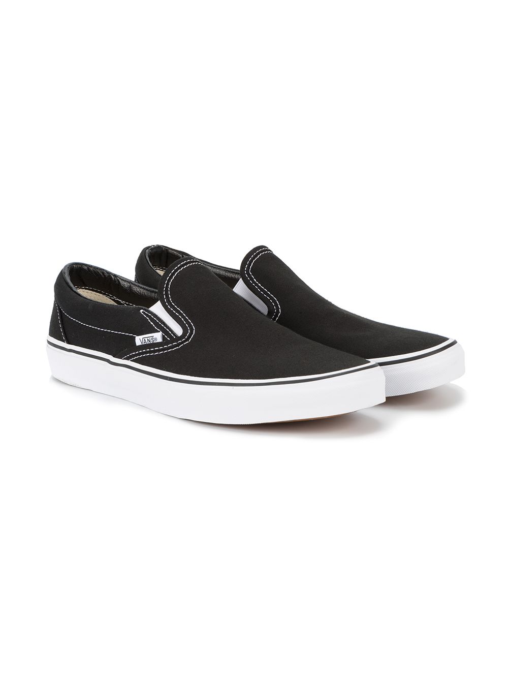 TB Vans Classic Slip-On "Black White" sneakers 