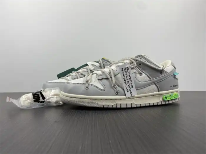 Bmlin Nike Dunk Low Off-White Lot 42 DM1602-117