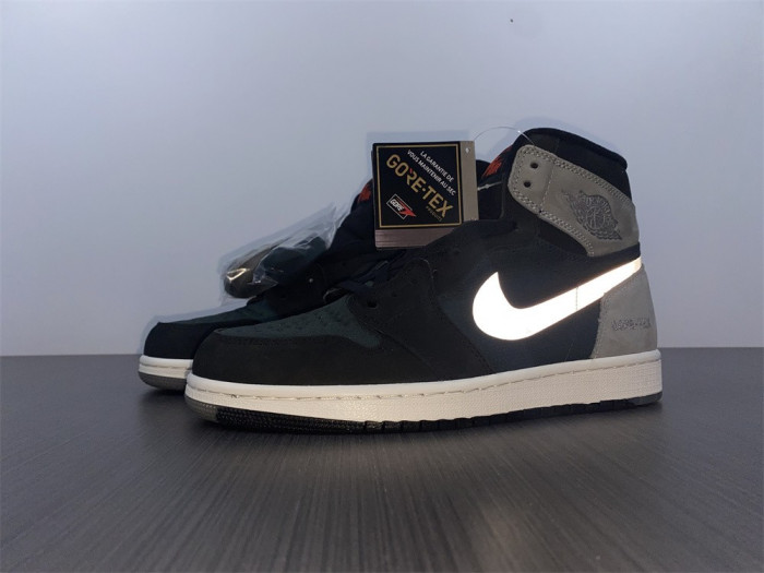 TB Jordan 1 Retro High Element Gore-Tex Black Particle Grey DB2889-001