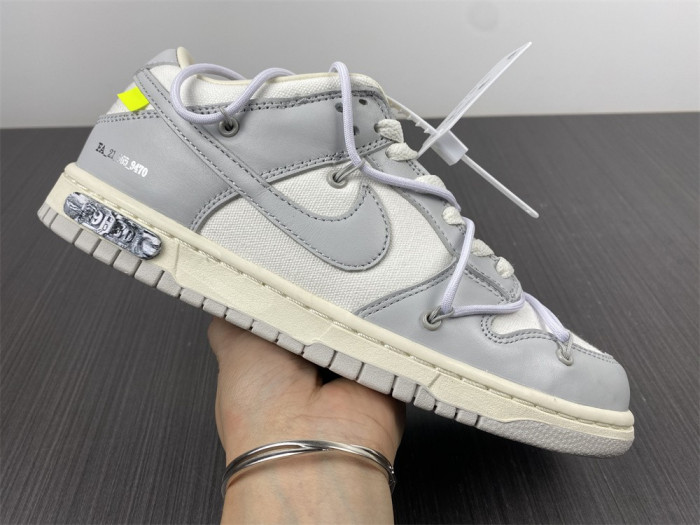 KICKWHO Nike Dunk Low Off-White Lot 49 DM1602-123