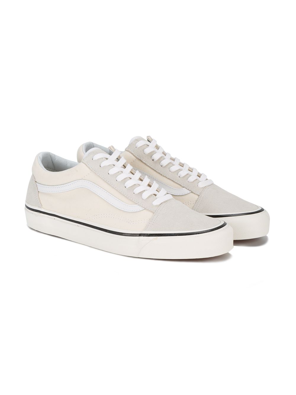 TB Vans Old Skool suede panelled sneakers 