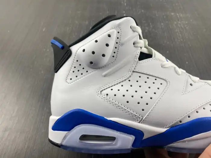 Bmlin Air Jordan 6 Retro Sport Blue (2014) 384664-107