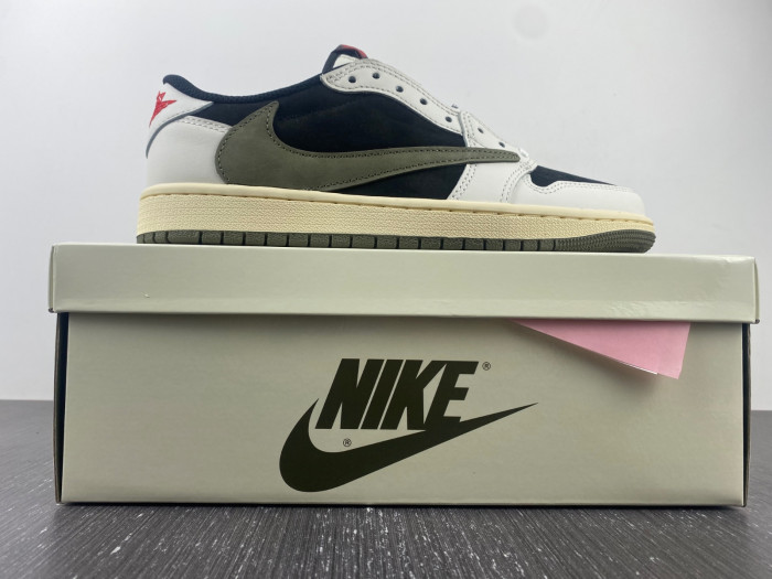 TB Travis Scott x Air Jordan 1 Low OG WMNS Olive DZ4137-106