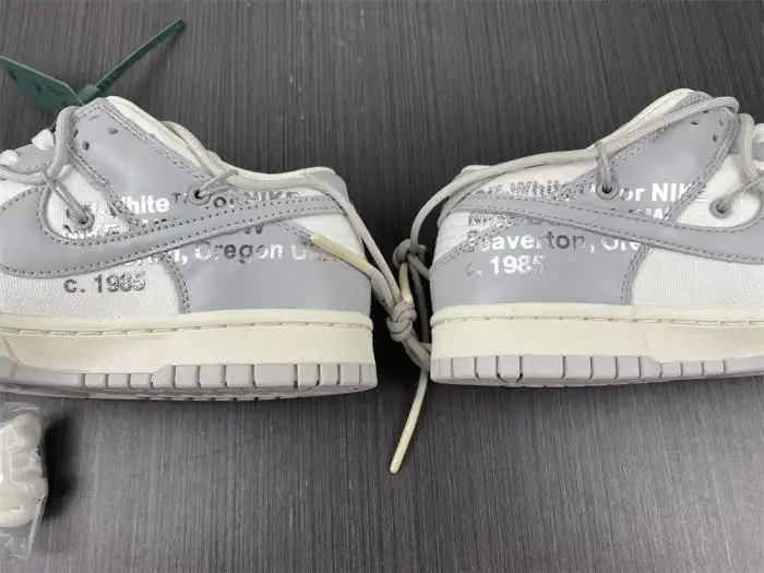 Reps LY Nike Dunk Low Off-White Lot 42 DM1602-117