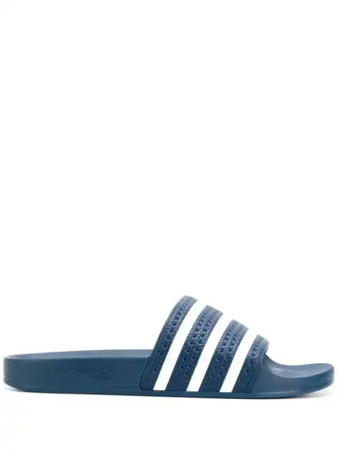 1st Kicks adidas Adilette flat slides 