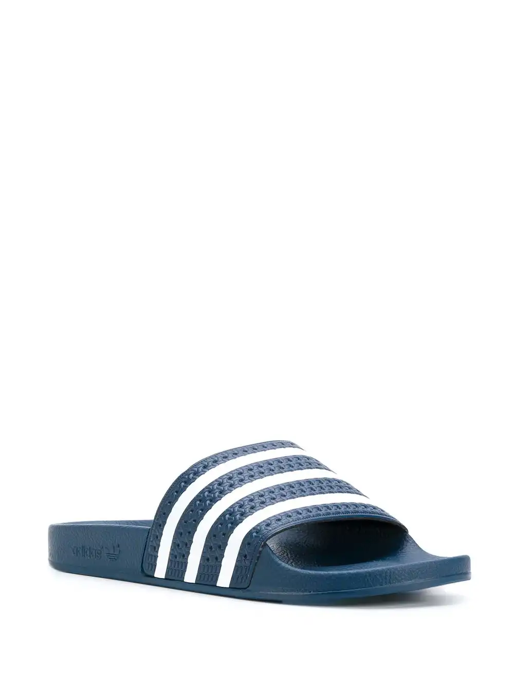 1st Kicks adidas Adilette flat slides 