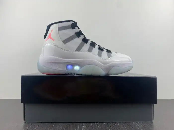 Reps 【Free Shipping】 Air Jordan 11 Adapt White (CN Plug) DD3522-100