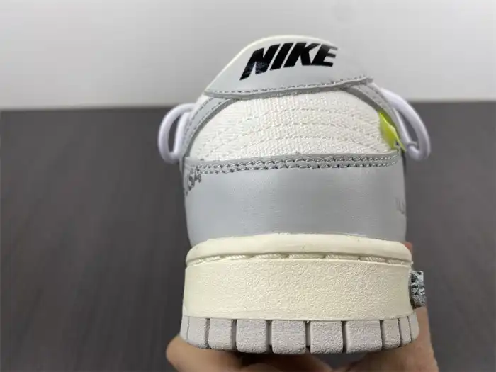 Rep LY Nike Dunk Low Off-White Lot 49 DM1602-123