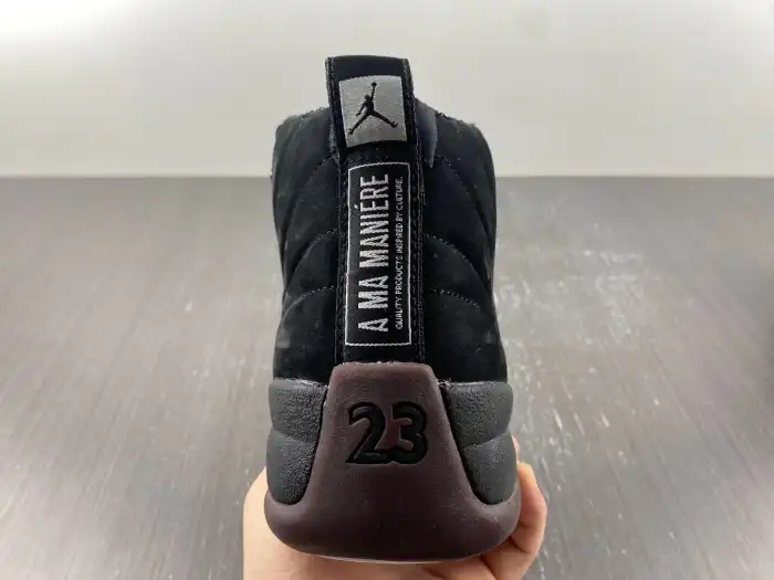 Jordan 12 Retro A Ma Maniere Black DV6989-001