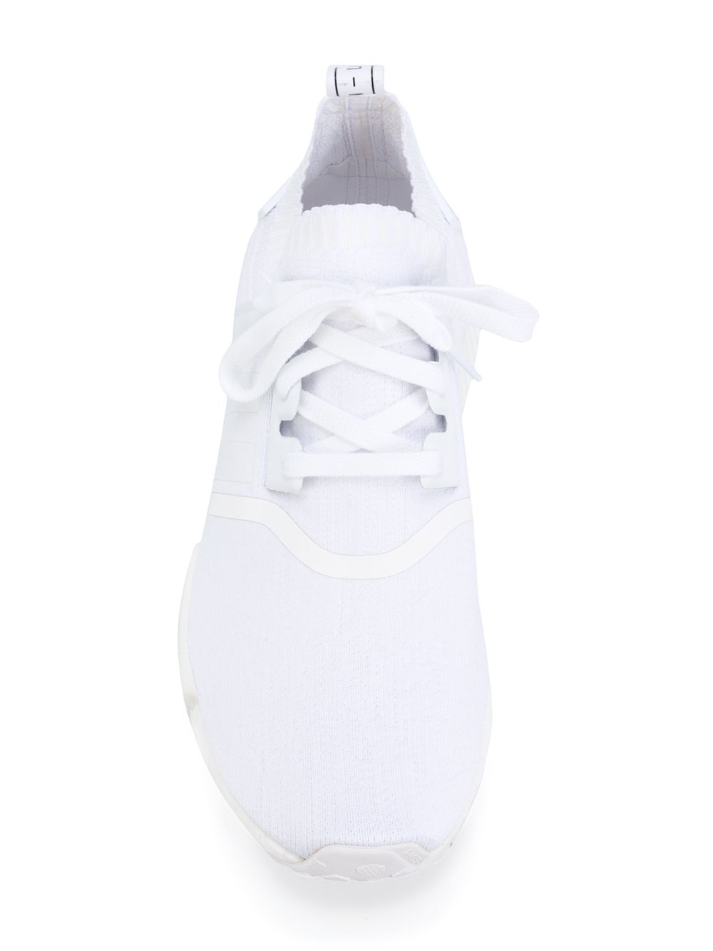 KICKWHO adidas NMD_R1 Primeknit "Triple White" sneakers 