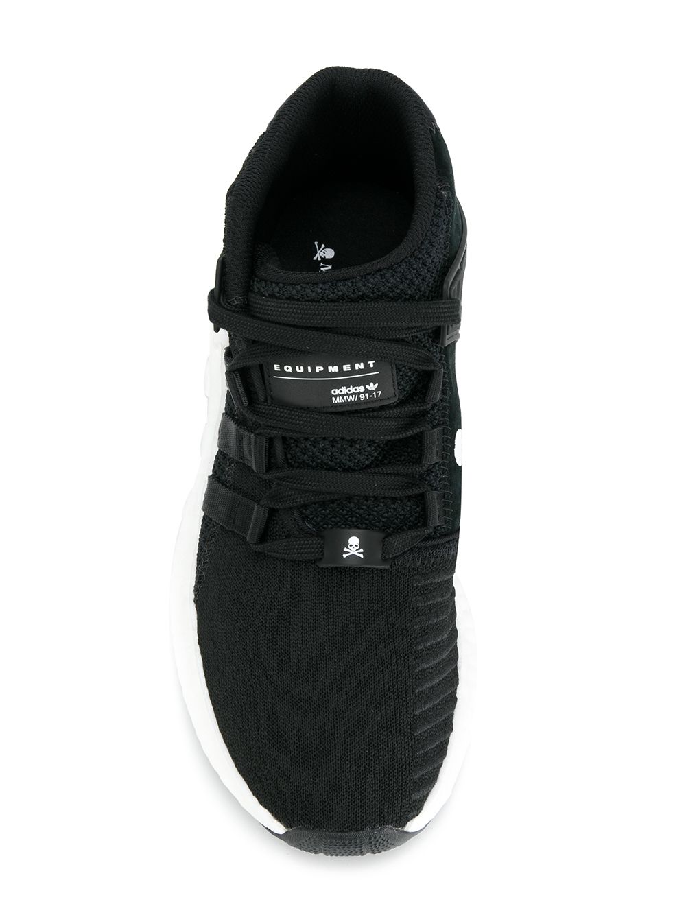 KICKWHO adidas x mastermind EQT Support Mid "Mastermind World - Core Black" sneakers 