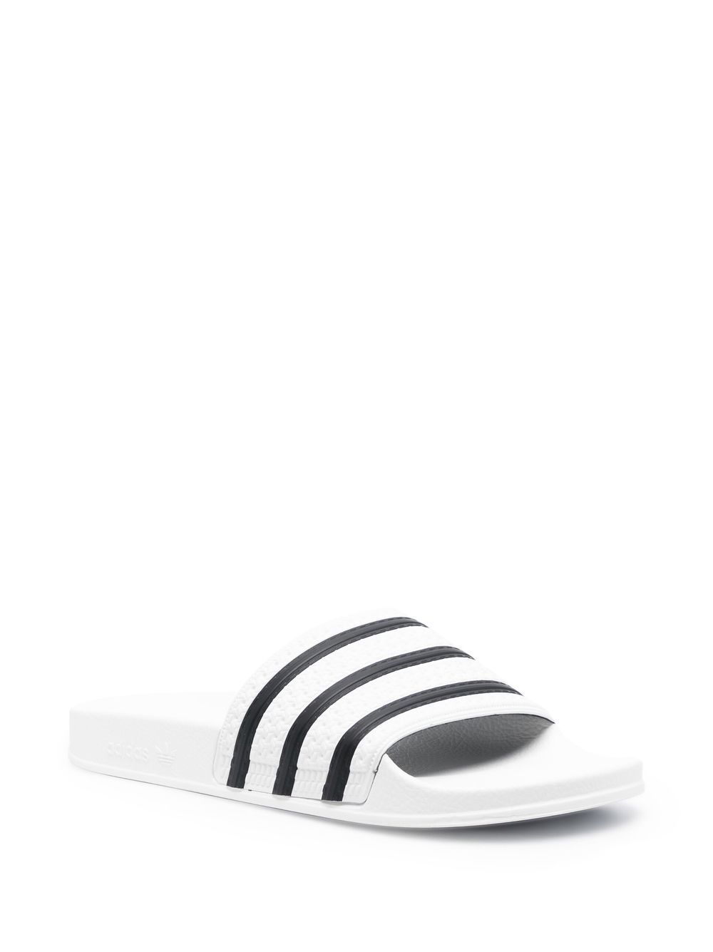 TB adidas Adilette "White" slides 