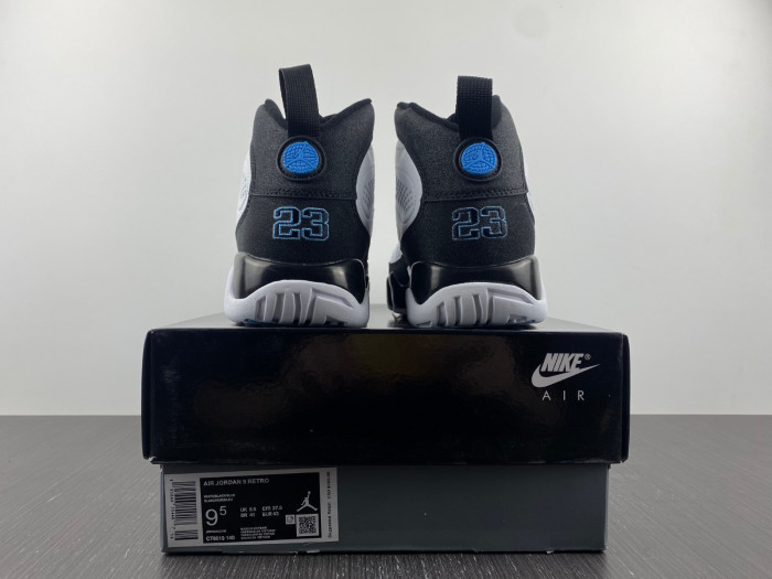 TB Air Jordan 9 Retro University Blue CT8019-140