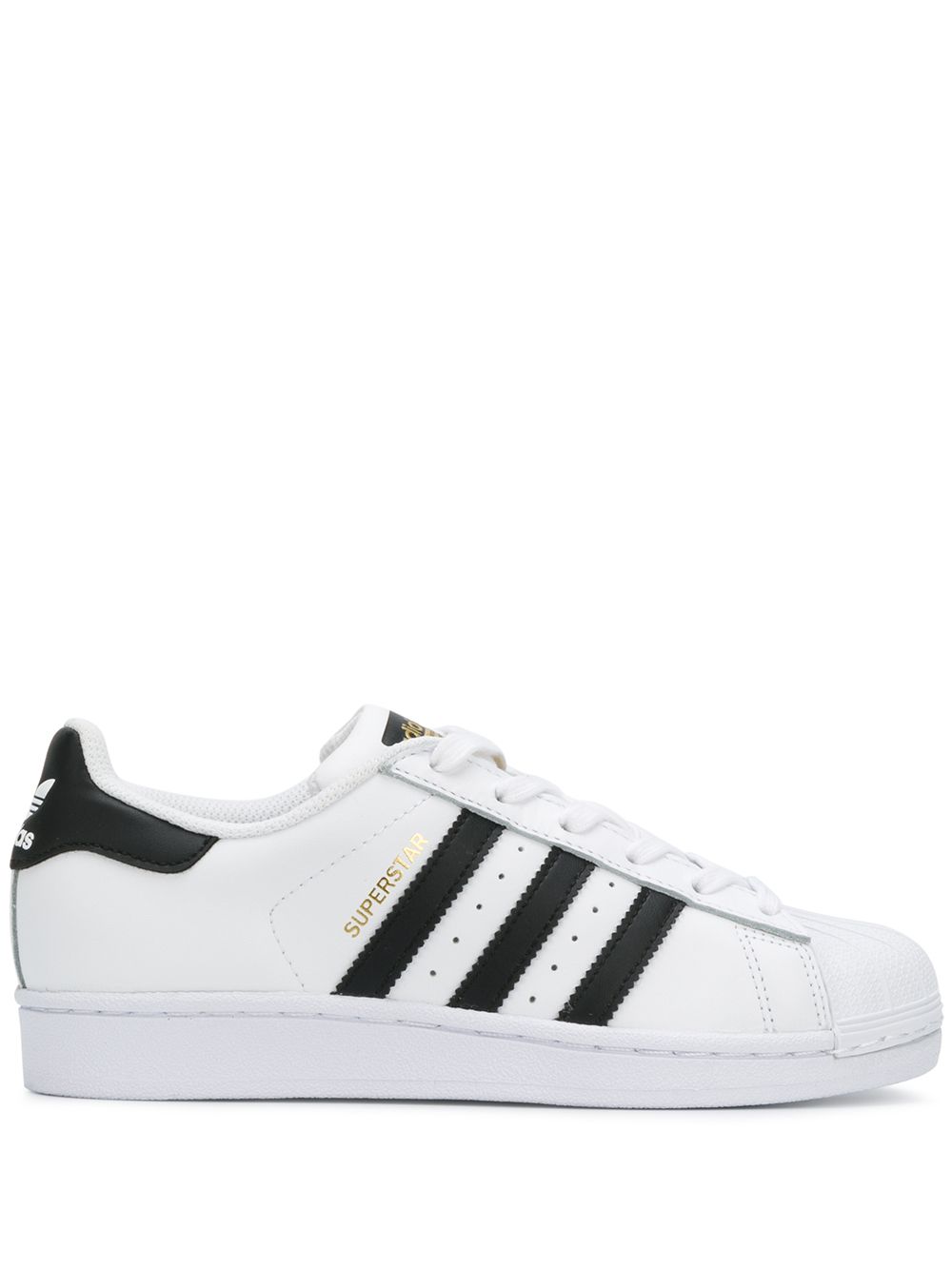 TB adidas Superstar "White Black Gold" sneakers 