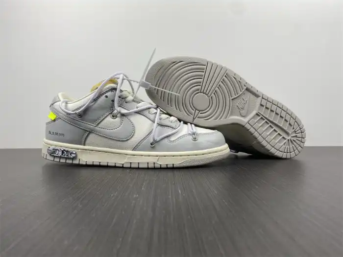 Rep LY Nike Dunk Low Off-White Lot 49 DM1602-123