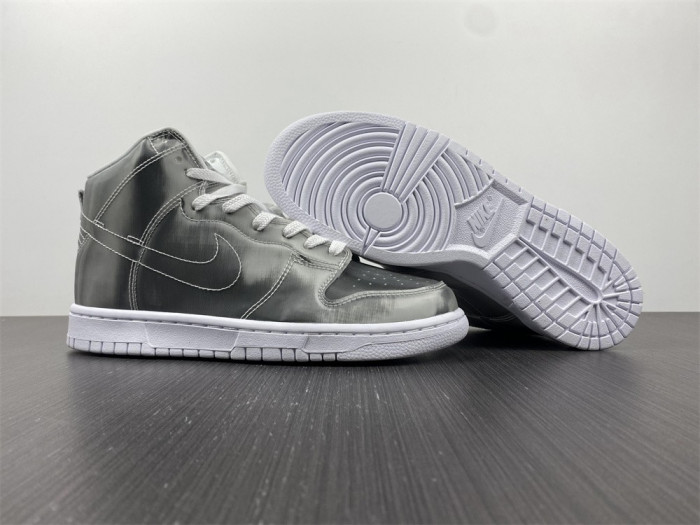 TB Nike Dunk High CLOT Metallic Silver DH4444-900