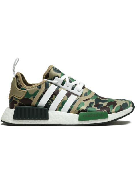 TB adidas x BAPE NMD_R1 "Green Camo" sneakers 