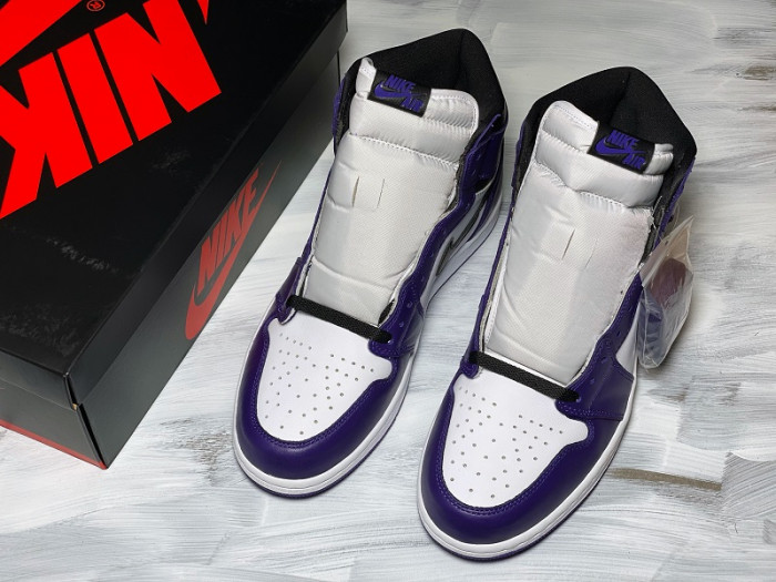 TB Air Jordan 1 High OG Court Purple 555088-500