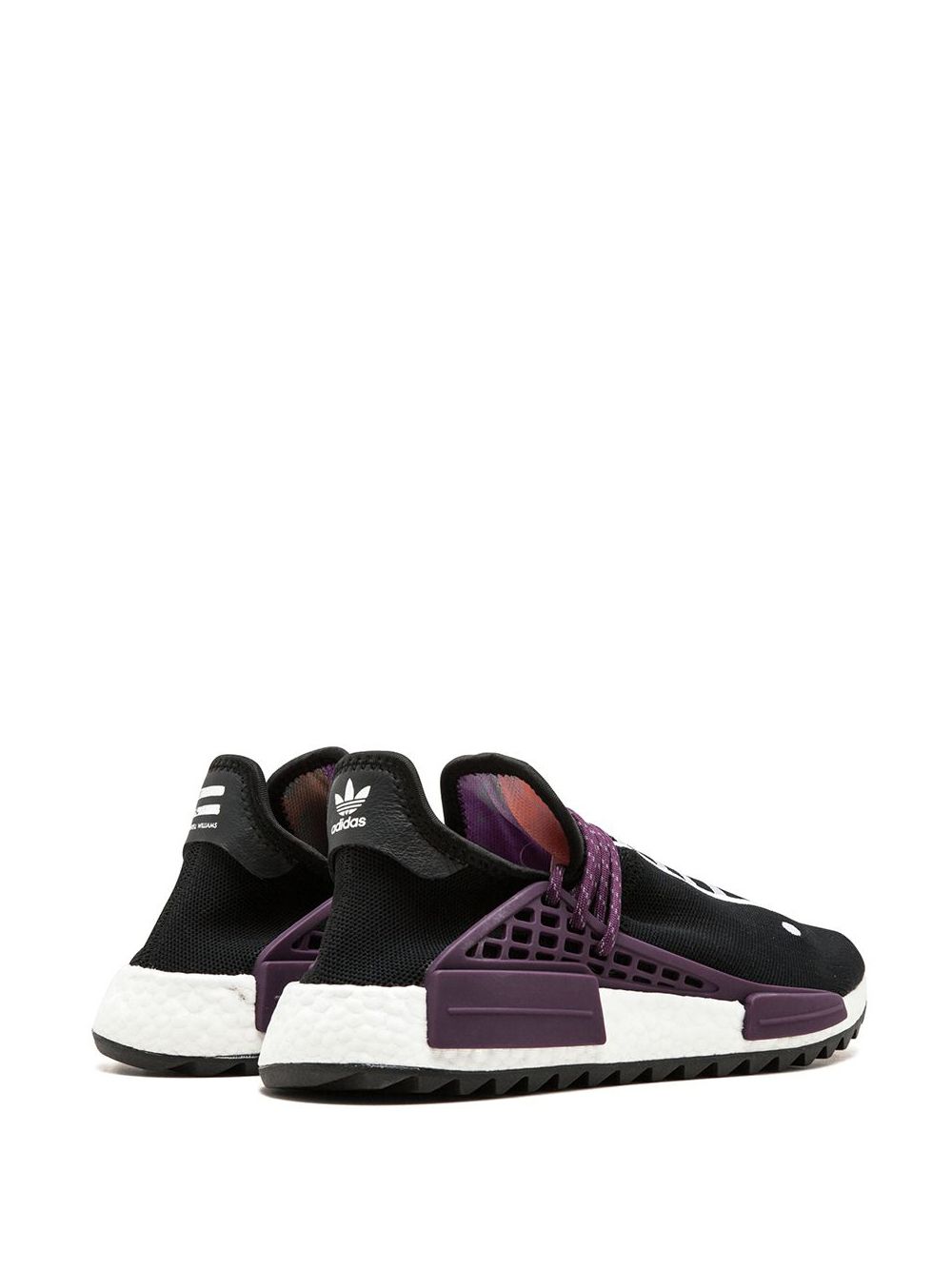 TB adidas x Pharrell Williams NMD Hu "Holi - Black Purple" sneakers 