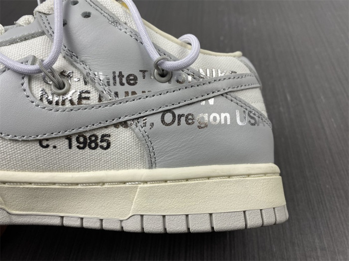 KICKWHO Nike Dunk Low Off-White Lot 49 DM1602-123