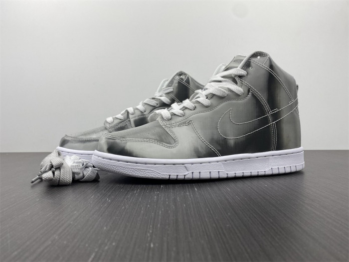 TB Nike Dunk High CLOT Metallic Silver DH4444-900