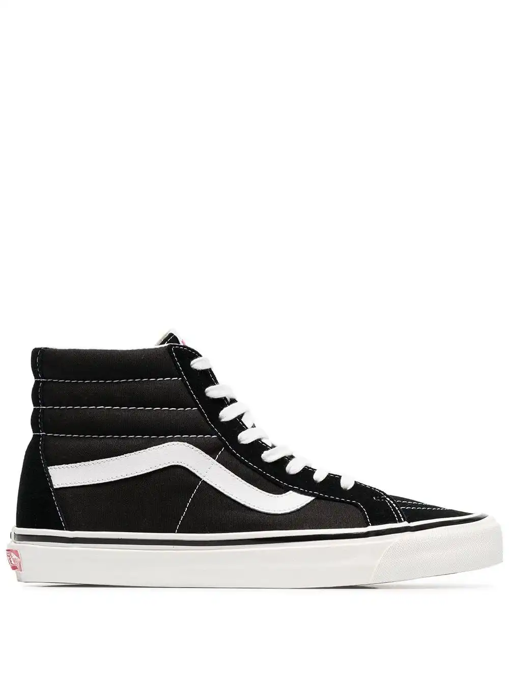 Reps LY Vans black and white SK8-Hi 38 DX suede leather and canvas sneakers 