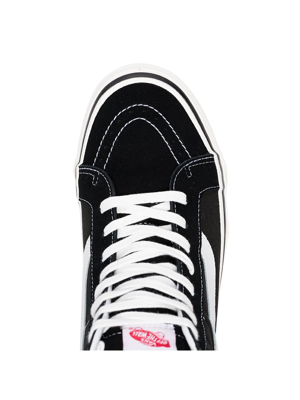 TB Vans black and white SK8-Hi 38 DX suede leather and canvas sneakers 