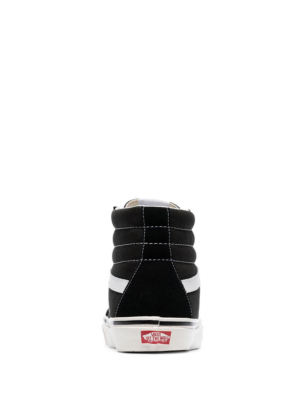 TB Vans black and white SK8-Hi 38 DX suede leather and canvas sneakers 