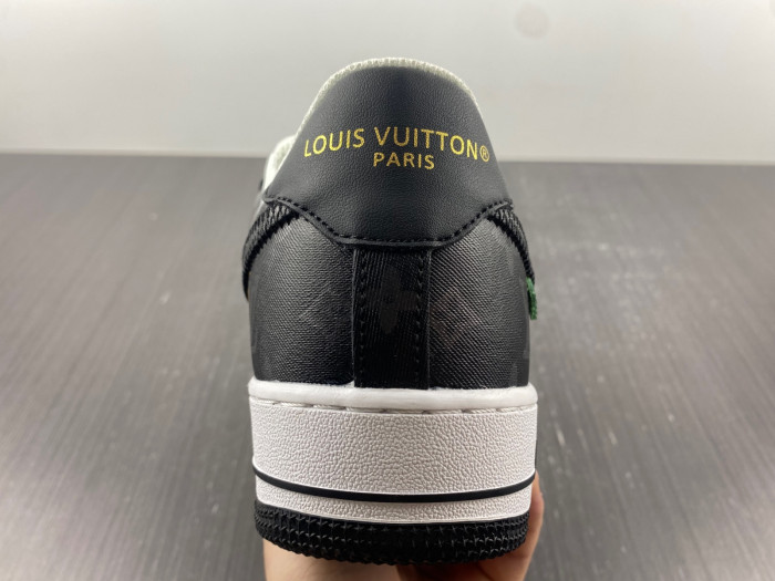 TB Louis Vuitton Nike Air Force 1 Low Black