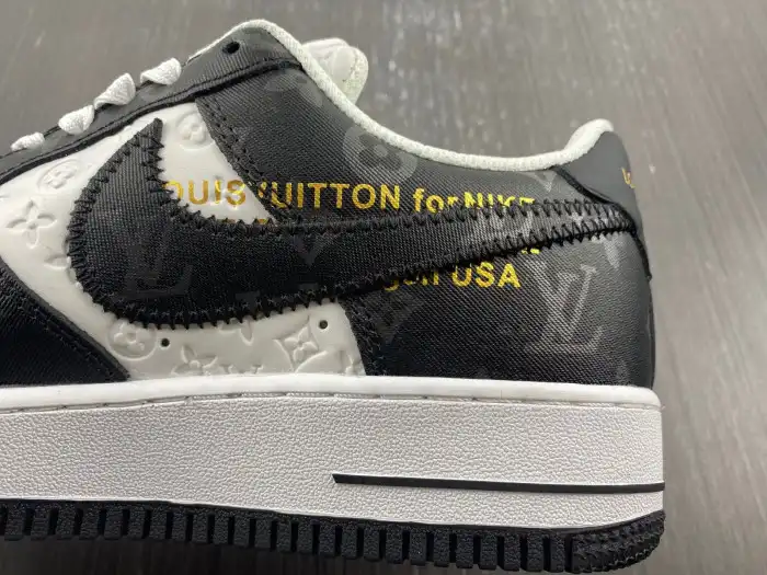 Bmlin Louis Vuitton Nike Air Force 1 Low Black