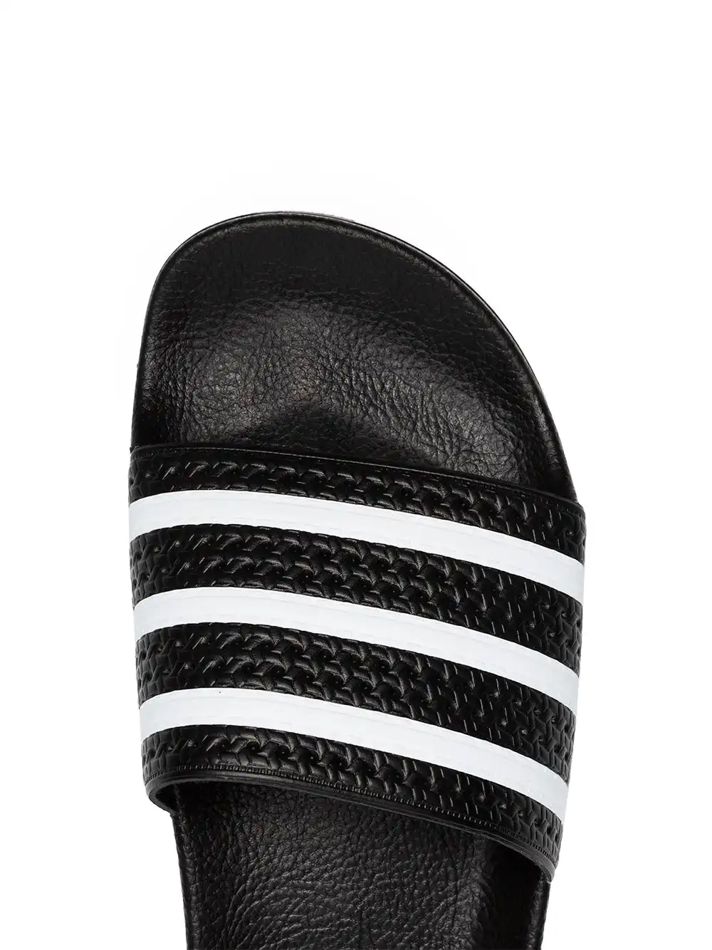 Affordable adidas Adilette three-stripe slides 