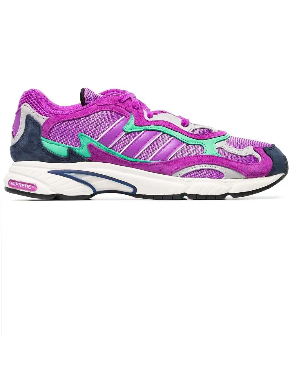 Cheap adidas purple Temper Run suede  